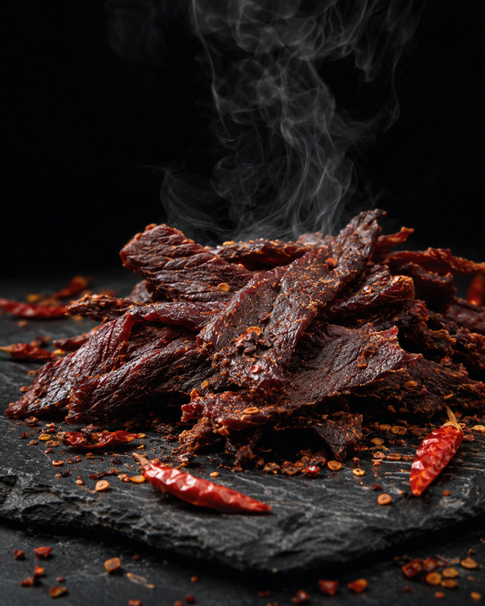 Grit Jerky Co. Spicy Sriracha BBQ Beef Jerky — 2.25oz