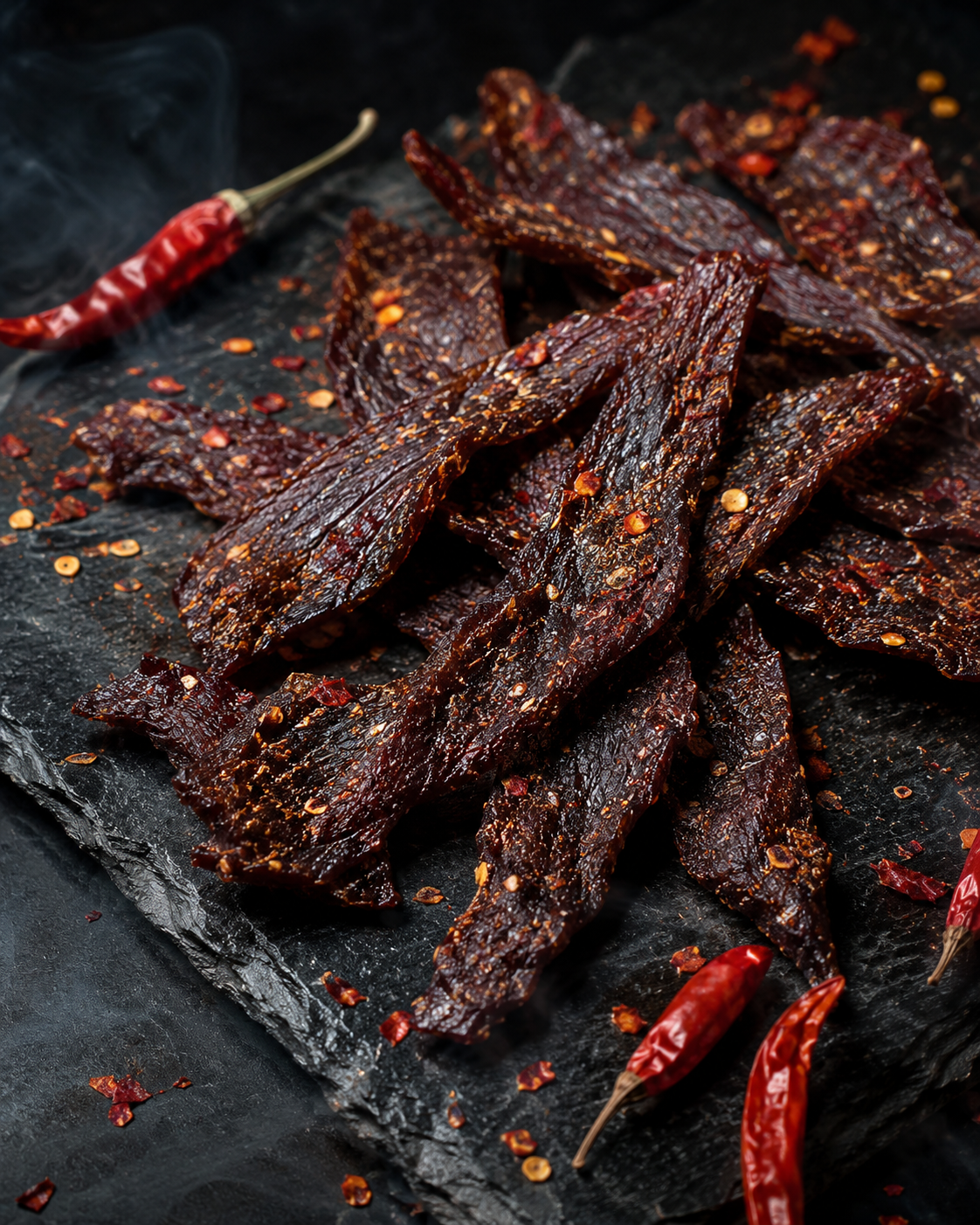 Grit Jerky Co. Spicy Sriracha BBQ Beef Jerky — 2.25oz